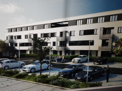 Außergewöhnliche, neuwertige Wohnung mit drei Zimmern mit Süd-Loggia und schönem Ausblick, Osthofen