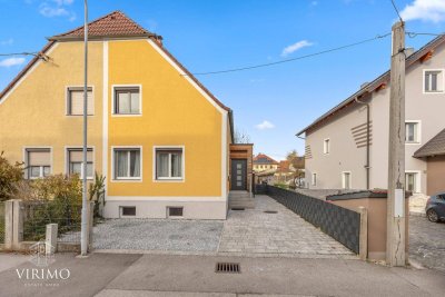 Generalsanierte Doppelhaushälfte mit Garten, Terrasse &amp; zwei Parkplätzen in Leonding – aktuell vermietet