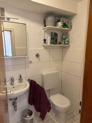 Möblierte 1-Zimmer Wohnung im 3. OG in Aachen-Frankenberg mit Balkon