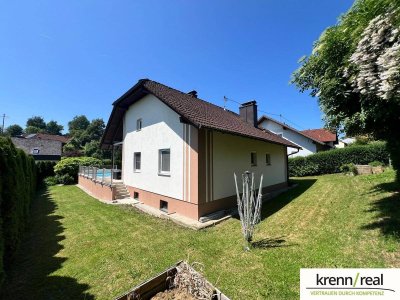 Wohnen mit Wohlfühlfaktor – Einfamilienhaus mit Garten und Pool