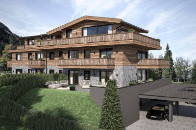Ski-Out: Erstbezugs-Penthousewohnung in Zentrumsnähe