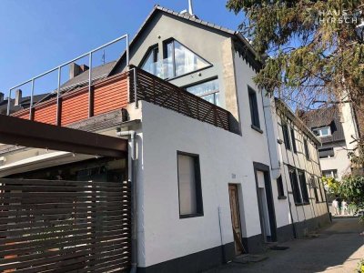 Stilvoll sanierte Altbauwohnung mit großzügiger Terrasse und eigenem Stellplatz mitten in Werden