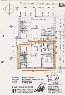 Gepflegte 2-Zimmer Dachgeschosswohnung in Heiligenhaus