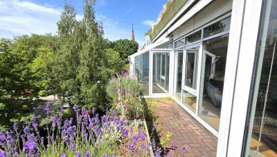 0 % Käuferprovision! Exklusiv & individuell! Einzigartige Stadtwohnung mit Dachterrasse & Tiefgarage