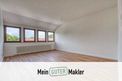 Erstbezug nach Sanierung: Helle 3-Zimmer-Dachgeschosswohnung in der Kirchhuchtinger Landstraße 146