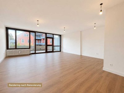 NEU RENOVIERT: Auf zwei Etagen Terrassen-Wohnung in Villenviertel Regensburg