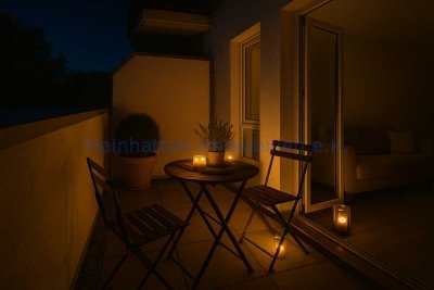 Komfortabler Rückzugsort für Singles – Lichtdurchflutete Wohnung mit Balkon im Herzen vo