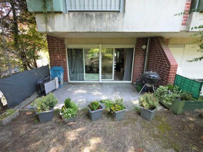 Erdgeschoss mit eigener Terrasse I schöne 2-Zimmer-Wohnung I Tiefgarage