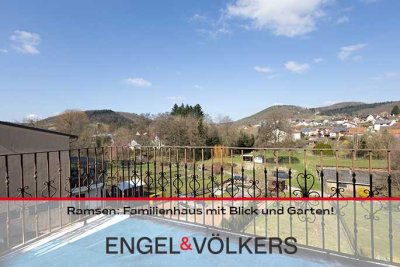 Ramsen: Familienhaus mit Blick und Garten!