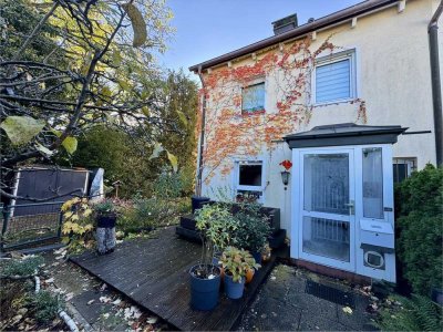 Reihenendhaus München-Sendling – ruhige Lage am Südpark mit Garten, Ausbaupotenzial & provisionsfrei