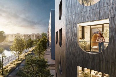 ERSTBEZUG! 2-Zimmer Wohnung im 4. Obergeschoss mit einzigartiger Deckenhöhe von 2,80 m