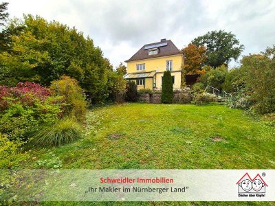 Repräsentative Altbauvilla auf über 1.200 m² großem Grundstück in Nürnberg-Reichelsdorf