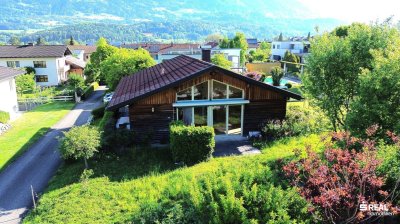 Bungalow im Grünen mit Panoramablick