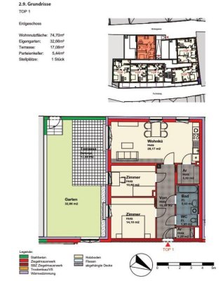 GEFÖRDERTE GENOSSENSCHAFTS-GARTENWOHNUNG IN WAIDHOFEN AN DER YBBS - INDIVIDUELLE FINANZIERUNG MÖGLICH!!!