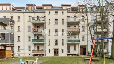 Charmantes 1-Zimmer-Apartment in Kleinzschocher – sofort bezugsfrei in hochwertig saniertem MFH