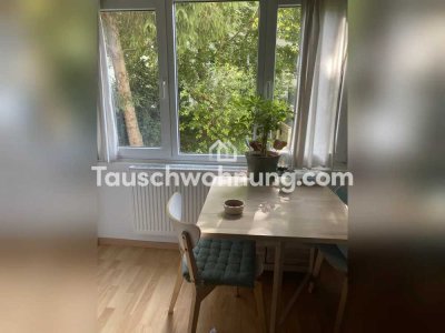 Tauschwohnung: Zentrale 3 Raumwohnung mit Garten