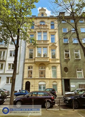 STUCK - JUWEL IN BESTLAGE: ALTBAU - TRAUM mit BALKON und EINBAUKÜCHE
