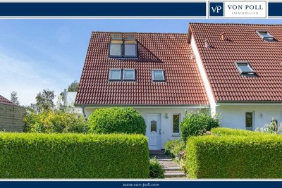 Moderne Doppelhaushälfte mit reduzierter Provision, Balkon, Wintergarten & Doppelcarport
