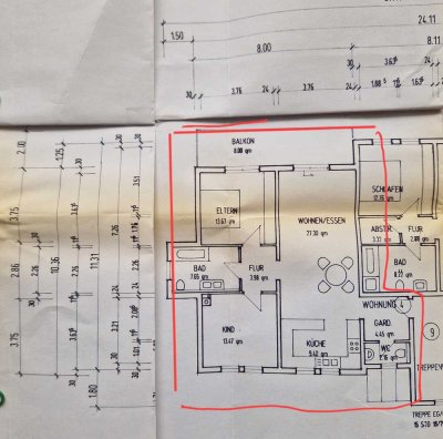 Schöne helle 3-Zimmer-Wohnung mit Balkon in Kieselbronn