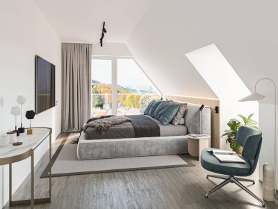 Hochklassige Dachgeschoßwohnung mit Balkon und Terrasse