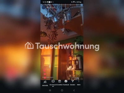 Tauschwohnung: Schöne 3-Zimmer Maisonette Wohnung in der Dresdner Neustadt