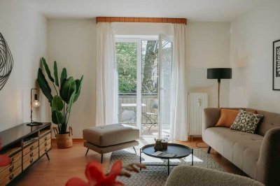 HH-Rahlstedt:  Zwischen Stadt und Ruhepol – 3 Zimmer, zwei Balkone, ganz viel Grün!