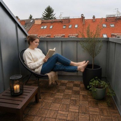 DACHGESCHOSS - MAISONETTE nahe TU Graz: sanierter Altbau mit Terrasse, Innenhof &amp; laufenden Mieteinnahmen