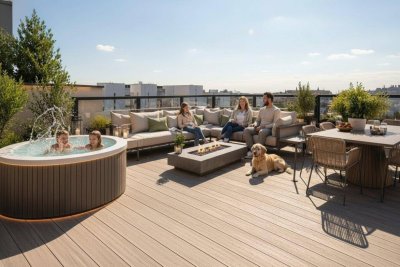 Dachgeschoßwohnung nahe AKH - 3 Zimmer - 3 Terrassen - Rooftop-Dachterrasse
