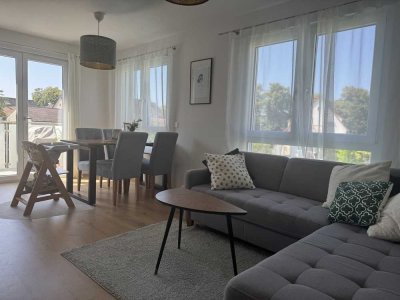 Helle 3-Zimmer Wohnung mit Balkon und Garage in Rheinstetten