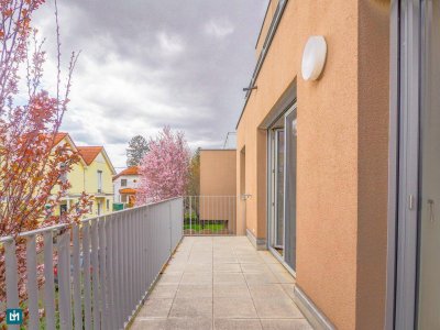 Moderne Terrassenwohnung in Grünruhelage