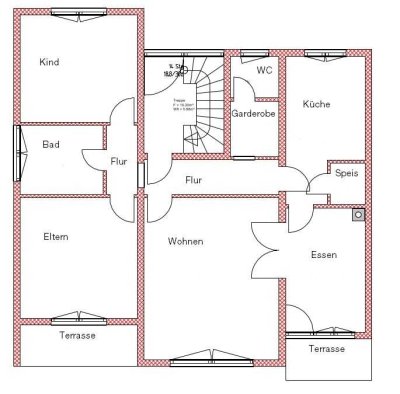 Neu renovierte 4-Zimmer Erdgeschosswohnung