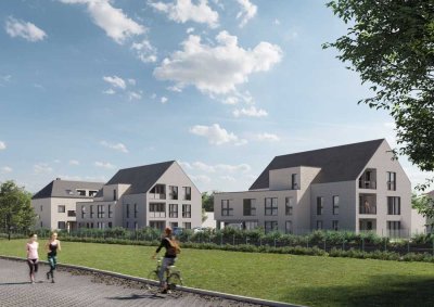 Exklusive 2-Zimmer Neubauwohnung mit Terrasse und Einbauküche in Warendorf