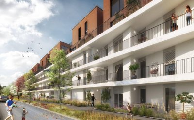 Penthouse-Traum über 2 Etagen: 86m² Dachterrasse &amp; Erstbezug! - Miete - 3 Zimmer