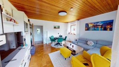Frei ab 01.11: 3-Zimmer-Wohnung im 2.OG in ruhiger Lage von Pöcking am Starnberger See