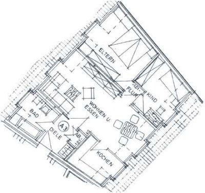 Zentrale 3 Zimmer Wohnung nahe an der Ems