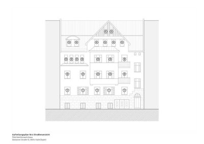 5,5-Raum, Maisonette im DG am Reichardts Garten, Balkon, Einbauküche möglich