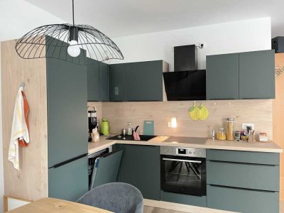 2-Raumwohnung mit moderner Einbauküche
