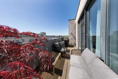 Exklusives Penthouse-Loft mit 36 m² Dachterrasse - Wohnen auf höchstem Niveau