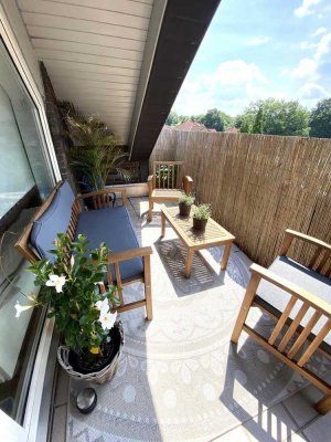 Schöne Aussicht - 3 Zi-Wohnung mit Balkon und EBK im 3.OG