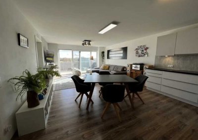 Gepflegte Wohnung mit 3 Zimmern sowie Balkon und Einbauküche in Mühlhausen-Ehingen