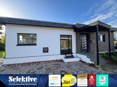 Freistehender sanierter Bungalow,  zwei Garagen, großes Grundstück in Top Lage von Neukirchen-Vluyn!