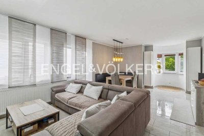 Exklusiv wohnen in Offenbach-Rumpenheim: Gepflegte Drei-Zimmer-Wohnung mit Südbalkon, Grünblick, ...