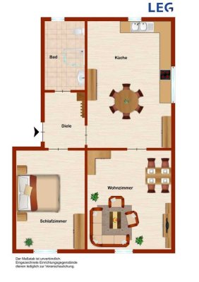 2-Zimmer-Wohnung in Übach-Palenberg