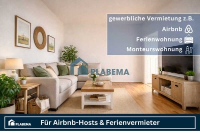 zur gewerblichen Nutzung - 3-Zimmer-Wohnung Kurzzeitvermieter - Airbnb/FeWo