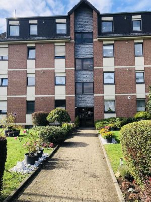 Schöne und ruhige Wohnung mit vier Zimmern und Loggia in Würselen