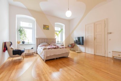 Charmante 2-Zimmer-Altbauwohnung mit großzügigem Balkon nahe der Linzer Promenade zu vermieten!