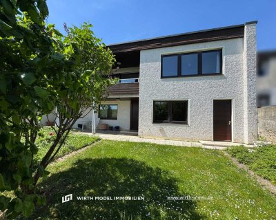 Schönes Einfamilienhaus mit Einliegerwohnung und Doppelgarage in Aussichtslage | Haardt