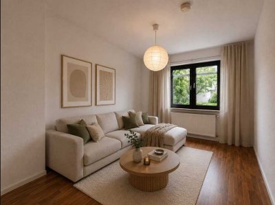 Möbliertes WG-Zimmer in 3-Zimmer-Wohnung mit Balkon und Aufzug