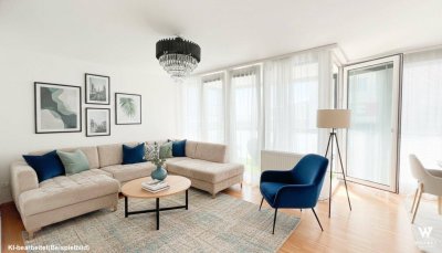 Stilvolles Wohnen im Monte Verde Tower mit Loggia, Dachpool &amp; Concierge-Service | 3-Zimmer-Neubau | Nähe Wienerberg