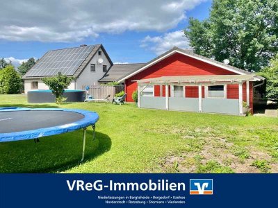 2 Häuser für einen Preis in Ziethen mit PV Anlage auf einem Grundstück. Ideal für Mehrgenerationen